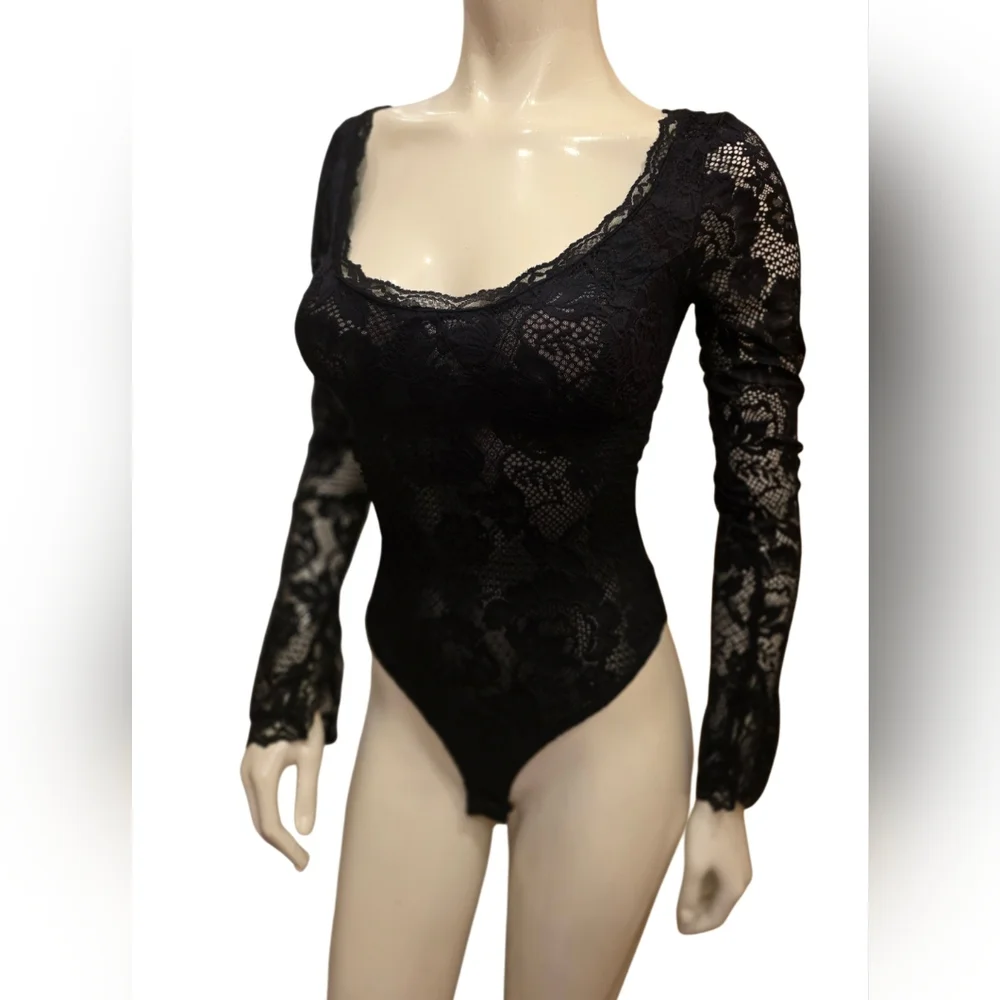 Free People Perfectly Fine Body Suit Size XS NWT - Picture 8 of 13